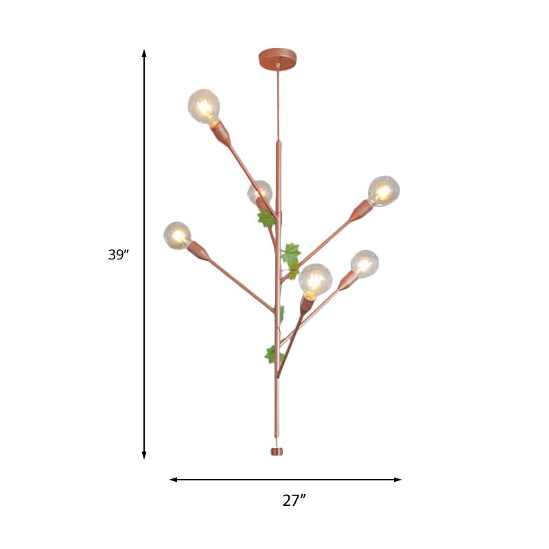 Branche Pendant lampe Métal moderne 3/6 LICTES PRENDANT CLUSPER GOLD / GOL