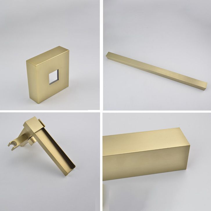 Modern Freestanding Tub Filler Trim Copper Floor Mounted Freestanding Bathtub Faucet