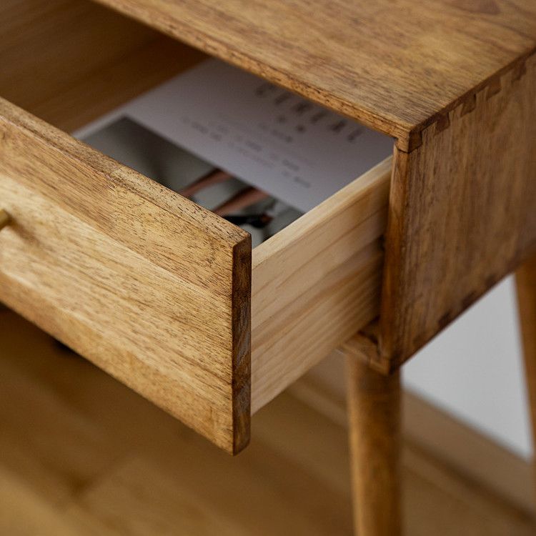 Contemporary Solid Wood Make-up Vanity Home Vanity Desk with Mirror