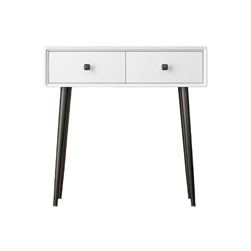 Vanity Stone Makeup Dressing Table Stool Set with Drawer - 31.5" H