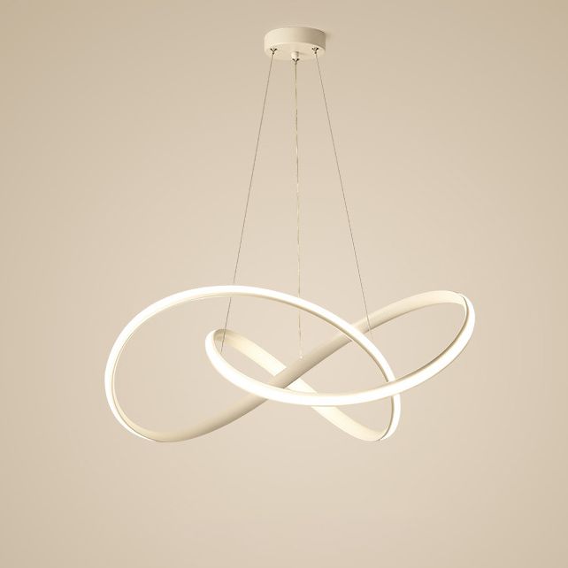Moderni apparecchi di illuminazione a sospensione a ciondoli lineari luci a sospensione acrilica