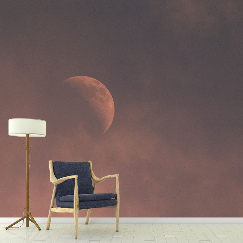 Photography Wall Mural Wallpaper Dreamy Sky Sitting Room Wall Mural