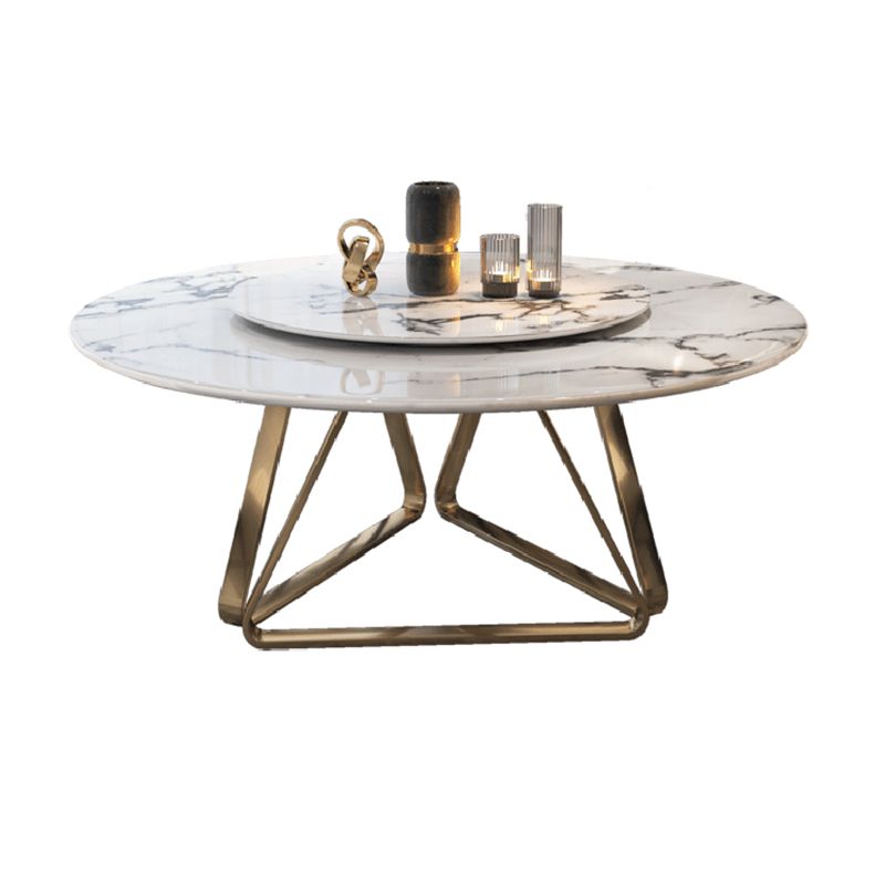 Traditional Luxury Dining Table Round Dining Table for Dinner Room