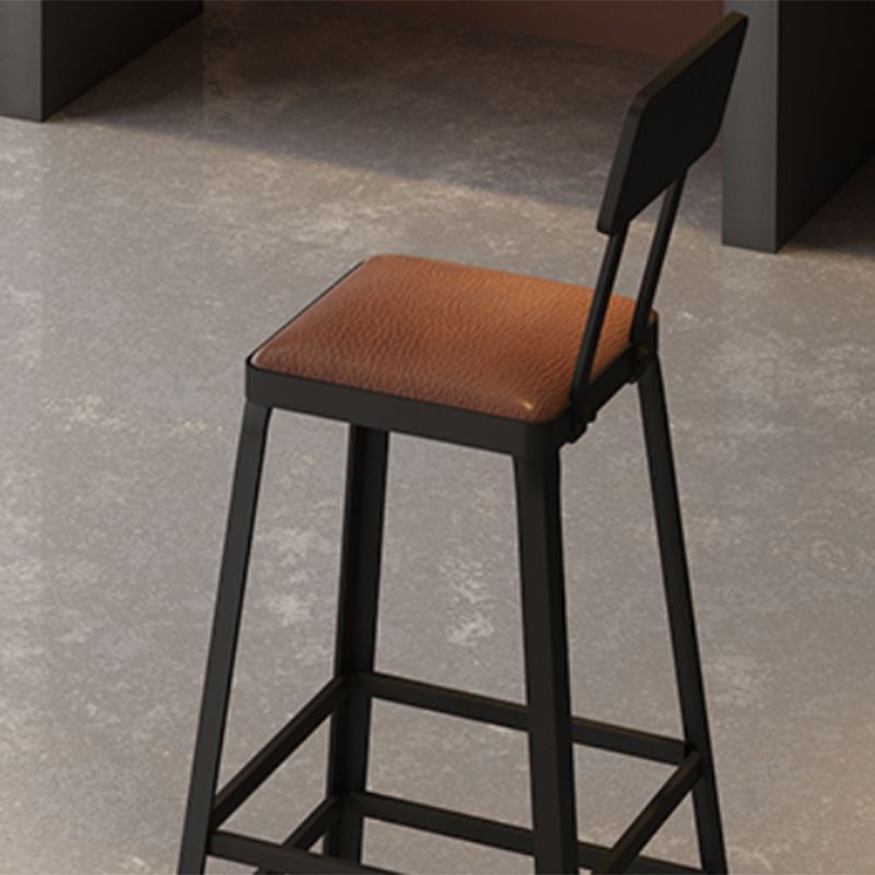 Contemporary Counter Height Stools Low Back Counter Chair for Restaurant