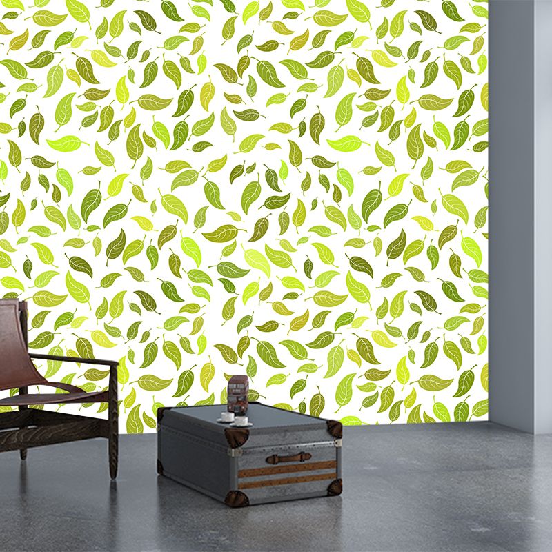 Environment Friendly Mural Wallpaper Plants Illustration Indoor Wall Mural