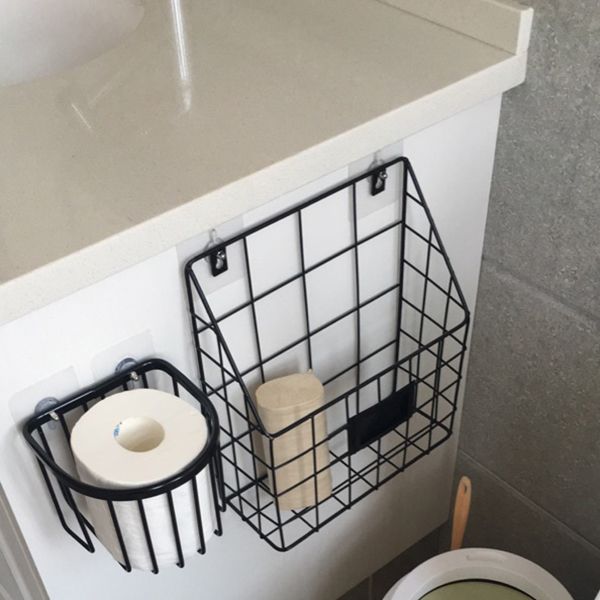 Wall Mounted Bookshelf Contemporary Style Bookcase for Home Study Room