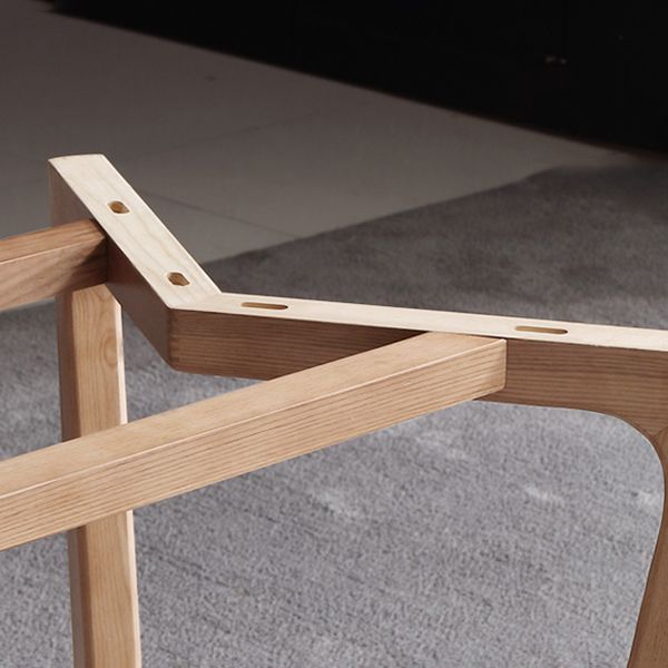 Rechthoek TRESTLE BASE Home Furniture Stone Dining Room Collection voor eetkamer