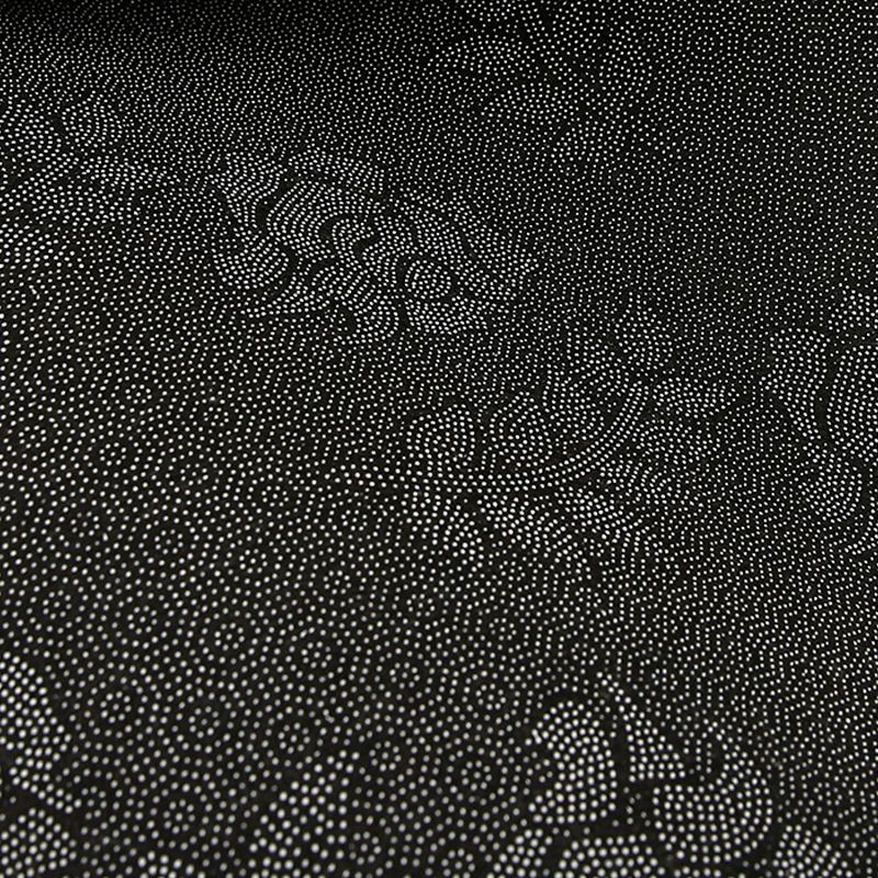 Black Modern Indoor Rug Polyester Diamond Rug Non-Slip Backing Rug for Living Room