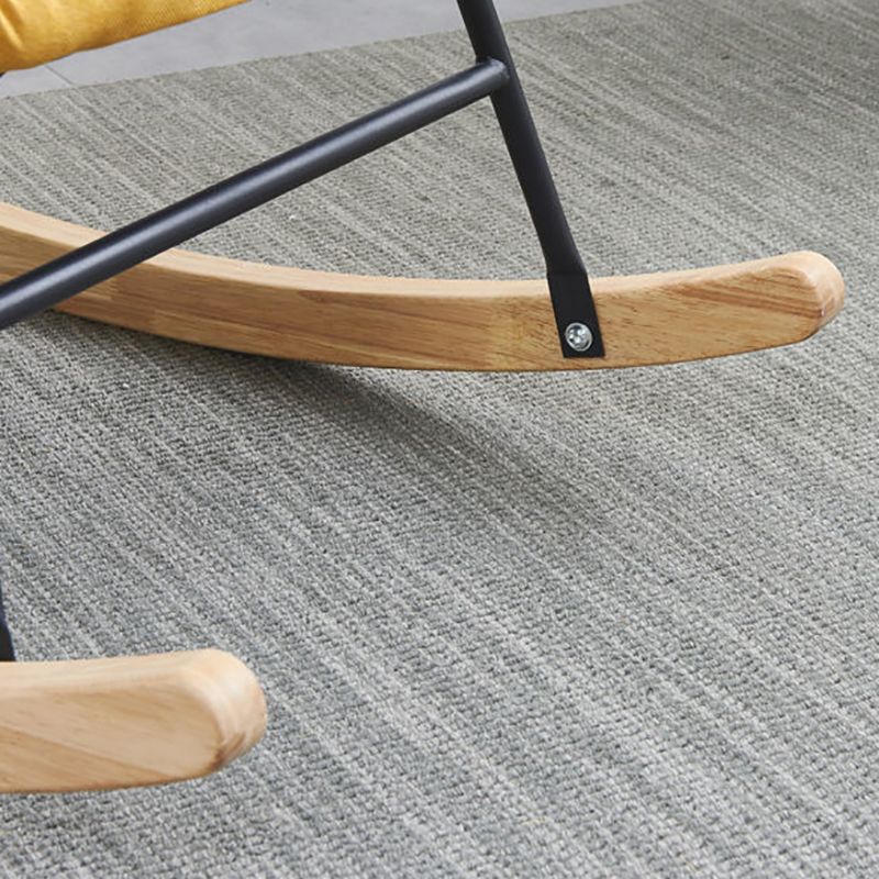 Contemporary Simple Style Rocking Chair Indoor Nursery Sofa Rocking