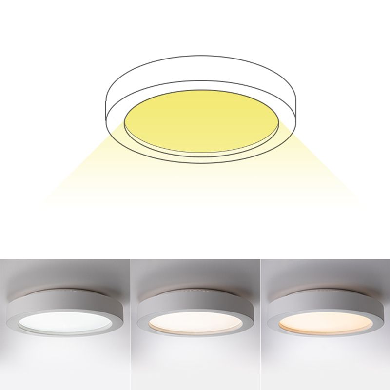 Éclairage de plafond encastré à LED moderne, éclairage d'intérieur, éclairage circulaire pour chambre à coucher, Foyer