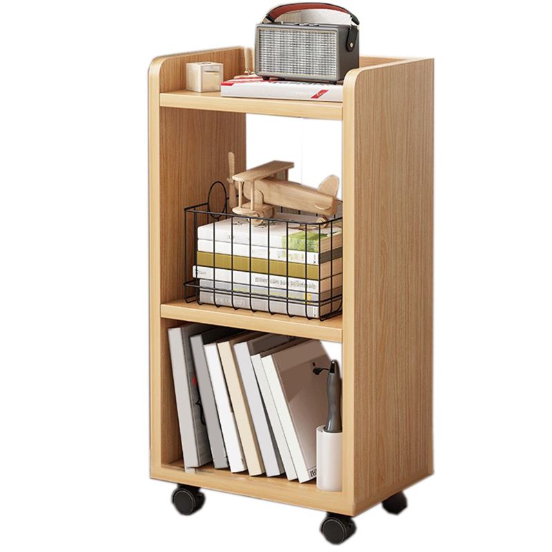 Contemporary Open Book Shelf Wooden Shelf Bookcase for Office