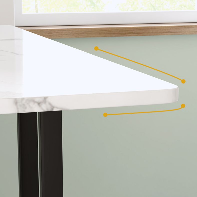 Modern Dining Set 1/2/4/5/7/9 Pcs Wood Dining Table and Chairs