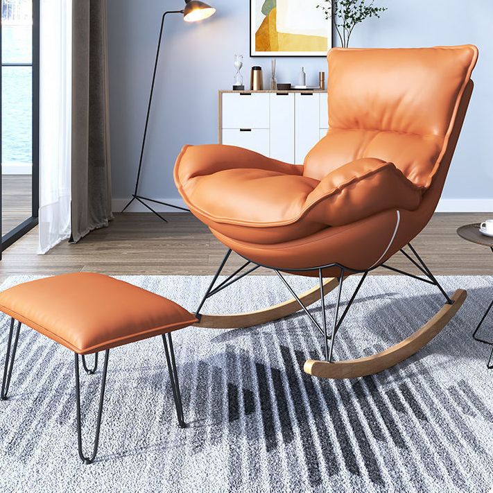 Indoor Home Sofa Rocking Chair Lazy Single Rocking Chair for Living Room and Bedroom