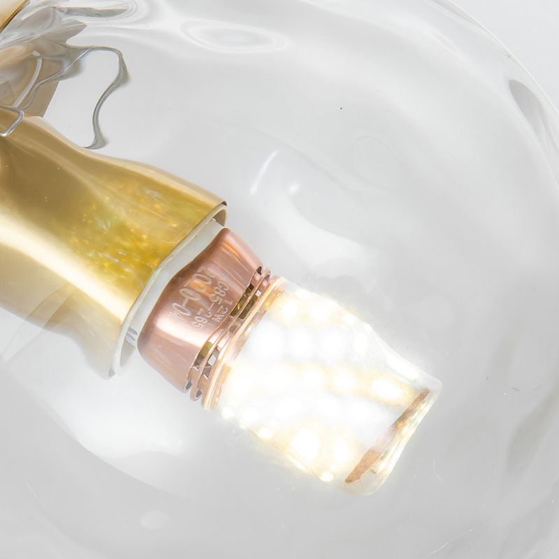 Nordic Style Copper Vanity Light Ball Shape Vanity Lamp for Shower Room