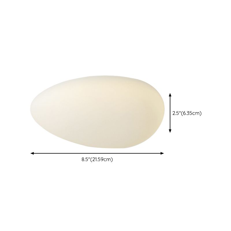 LED Ceiling Mount Light 1-light Ceiling Light with Acrylic Shade for Bedroom