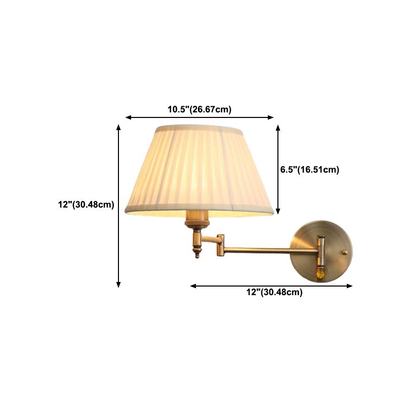 Sconce Light Fixture Minimalist Style Metal Wall Mount Lighting