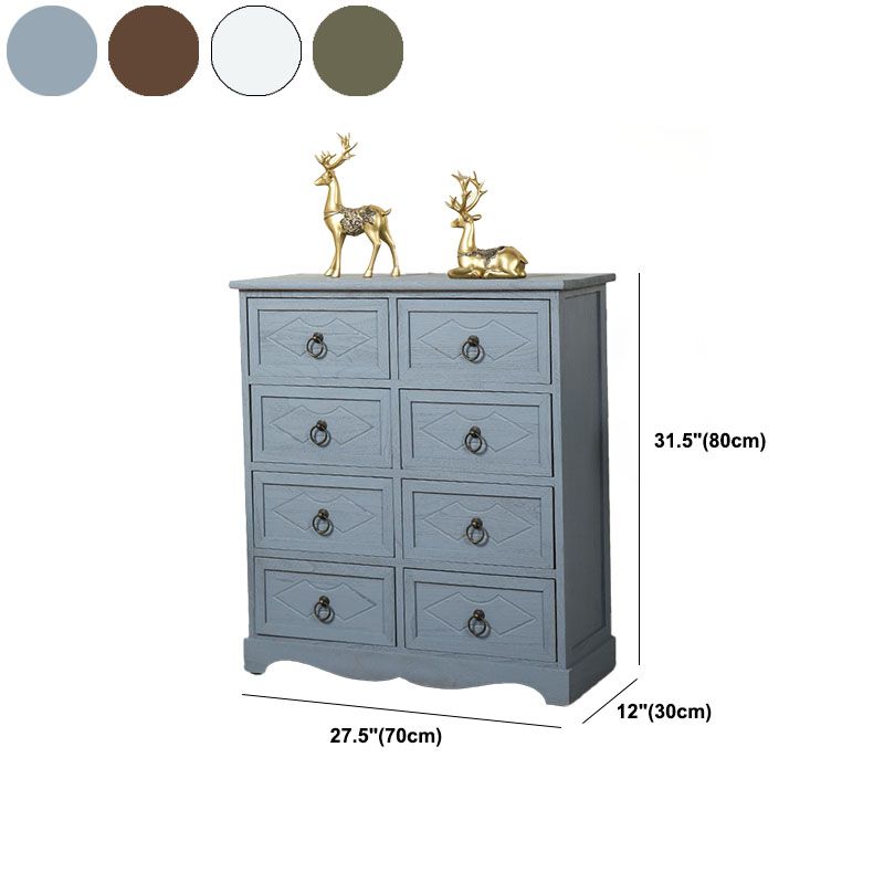 11.81-inch Width Storage Chest Traditional Solid Wood Dresser