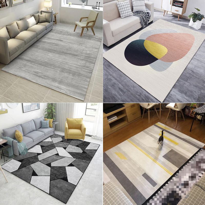 Rapis amérindien nostalgique tapis géométrique multicolo-couleur tapis de support antidérapant résistant antidérapant résistant pour la décoration