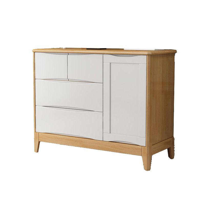 29.5"Tall 4 - Drawer Accent Cabinet, Wooden Rectangle Cabinet