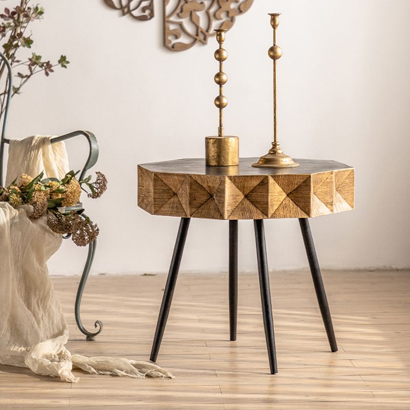 French Country Side Table Fully Assembled Accent Side Table for Bedroom