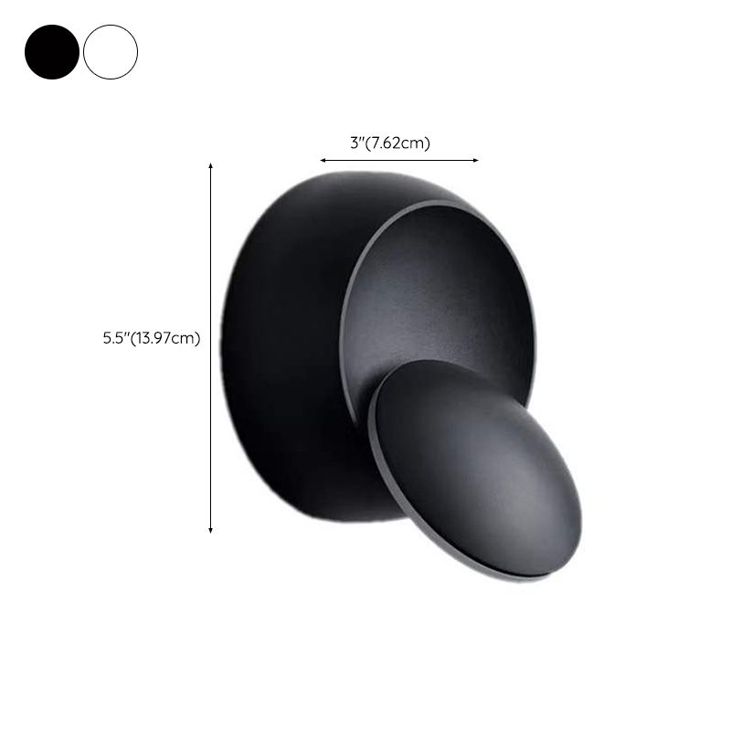 Plastic Sconce Light Modern Style Wall Sconce Lighting for Living Room