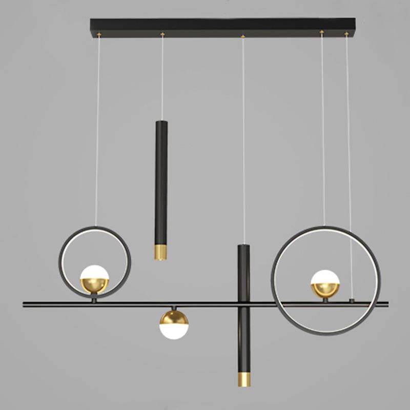 Modern Kitchen Pendant Lights Linear Chandelier Island Lighting Fixtures