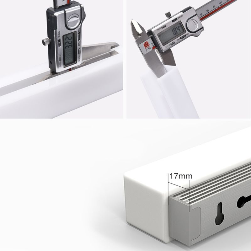 Rectangle LED Vanity Lamp Modern Minimalist Style Acrylic Single Vanity Light