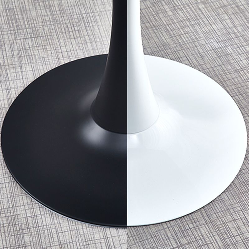 Round Shape Dining Table Simplicity Style Tulip Base Table for Dining Room
