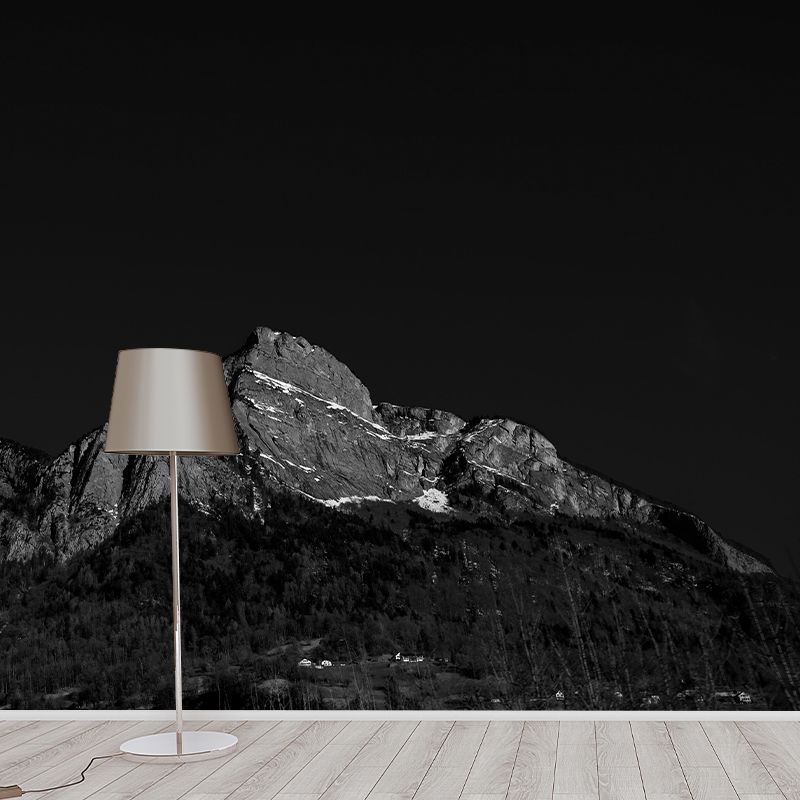 Photography Stain Resistant Mural Wallpaper Mountain Range Indoor Wall Mural