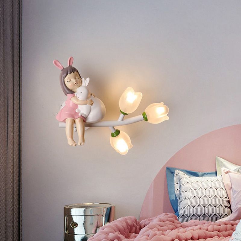 Modern Style Wall Light Fixture Colorful Wall Light Sconce for Bedroom