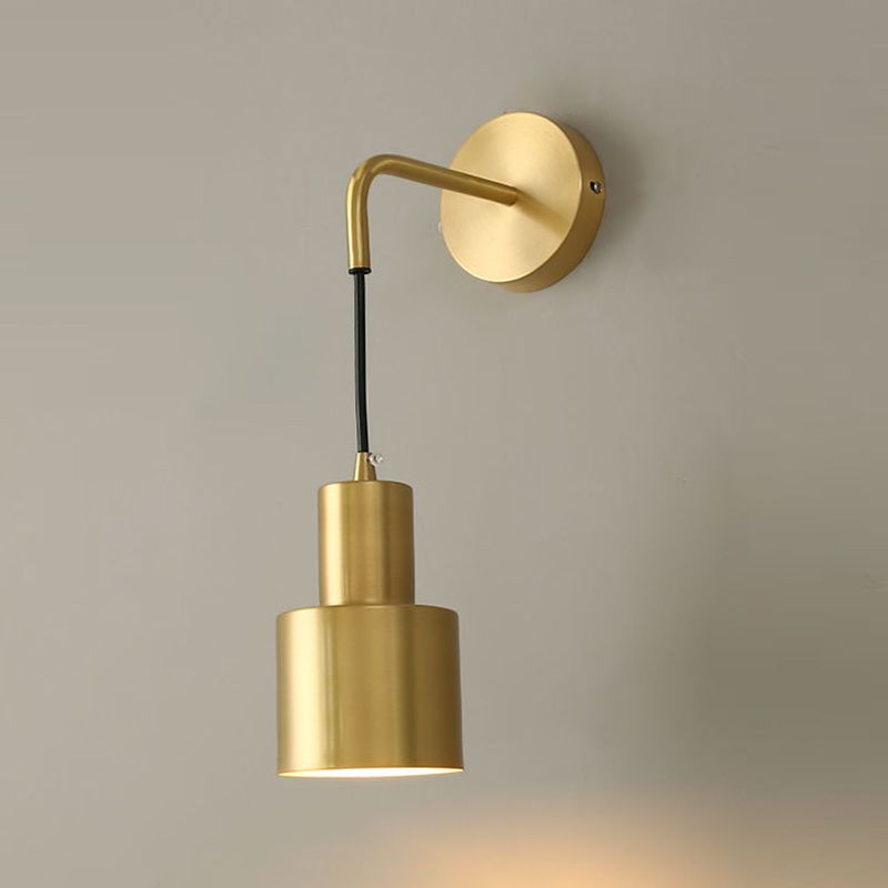 Goldene postmoderne Wandleuchte eine Lampenwandleuchte für Schlafzimmer