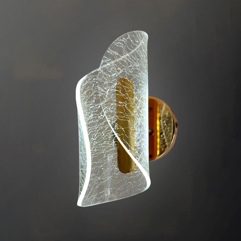 Unique Shape Wall Light Sconces 1 Light Wall Lighting Fixtures for Bedroom