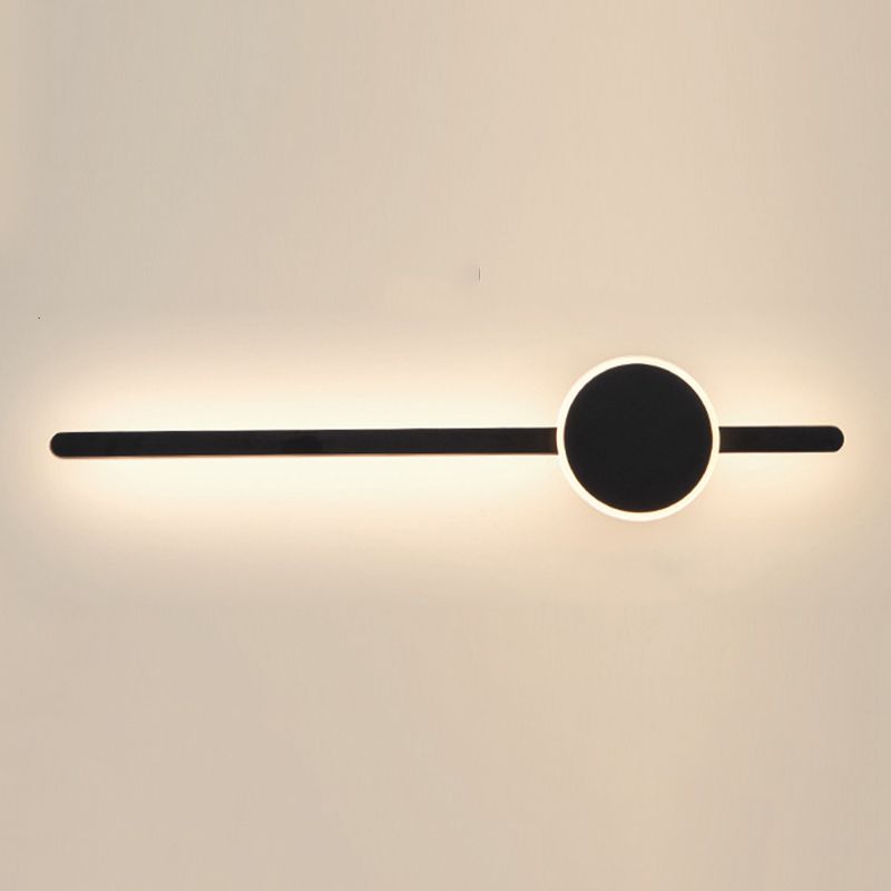 Modern Wall Light Fixture Metal 2 Light Wall Mounted Lighting for Living Room