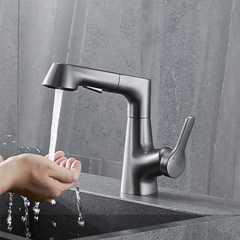 Contemporary Centerset Faucets Single Handle Faucets for Bathroom