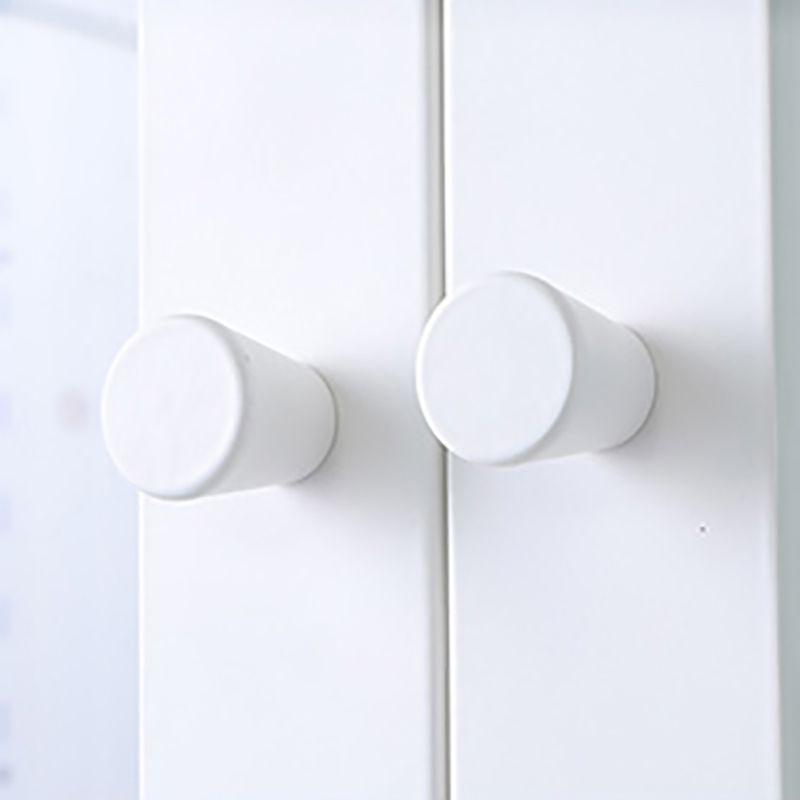 Steel Dining Room Sideboard Cabinet Modern Server Cabinet with Storage and Two Doors