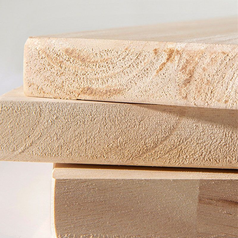 Closed Back Bookshelf Contemporary Solid Wood Bookcase with Doors