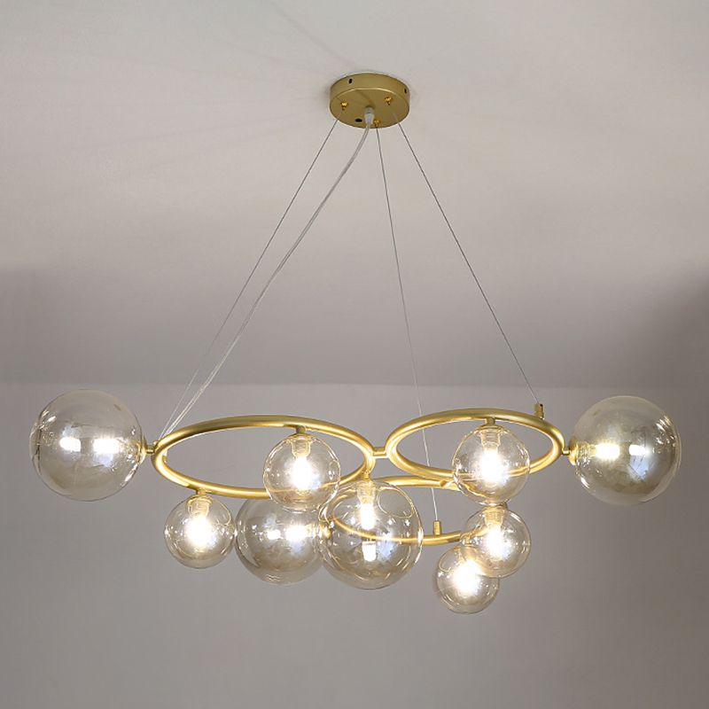 Bubbles Lighting de lámpara de lámpara moderna lámpara de lámpara de lámpara de múltiples luces