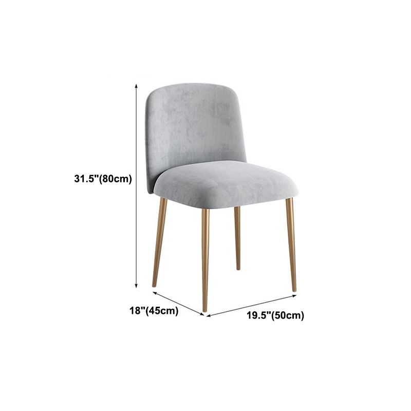 Glam Rectangle Dining Table Set 1/2/5 Pieces Dinette Set with White Sintered Stone Top