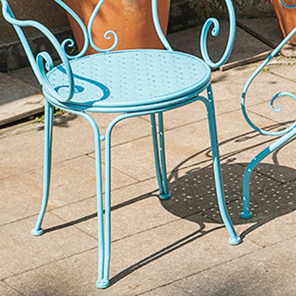 Modern Style 1/3 Pieces Metal Bistro Set Metal Bistro Table Set for Terrace