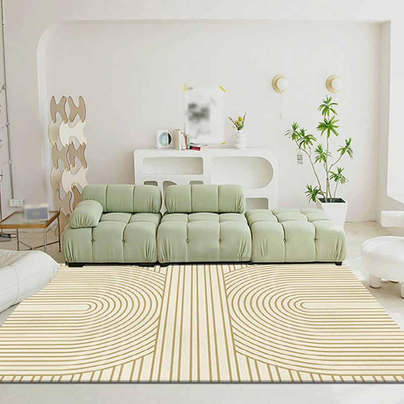 Geometric Pattern Living Room Rug Rectangle Carpet Washable Area Rug