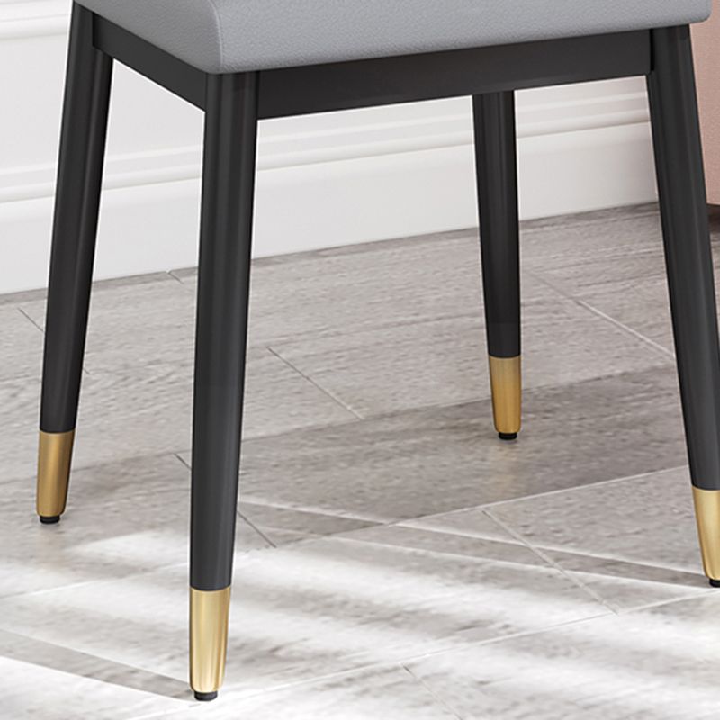 Stylish Pouf Ottoman Solid Color Water Resistant Rectangle Footstool Ottoman