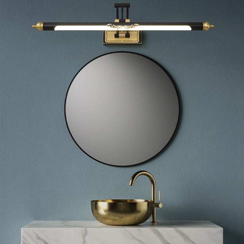 Lampada da parete creativa minimalista domestica con ombra acrilica per il bagno