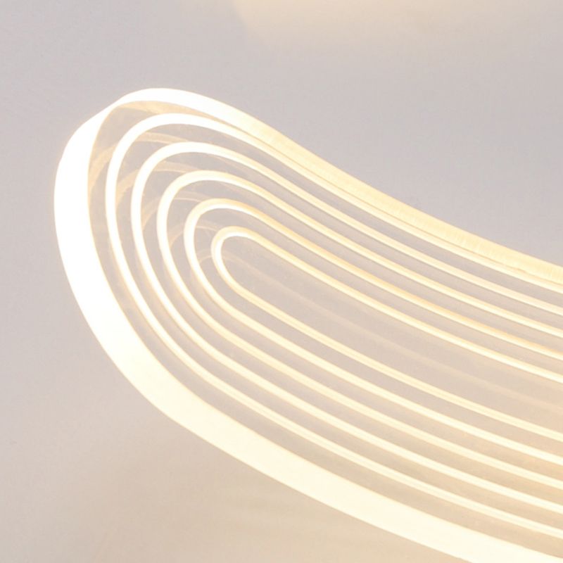 Modern Unique Shape Wall Light Fixture 1 Light Wall Mounted Lighting