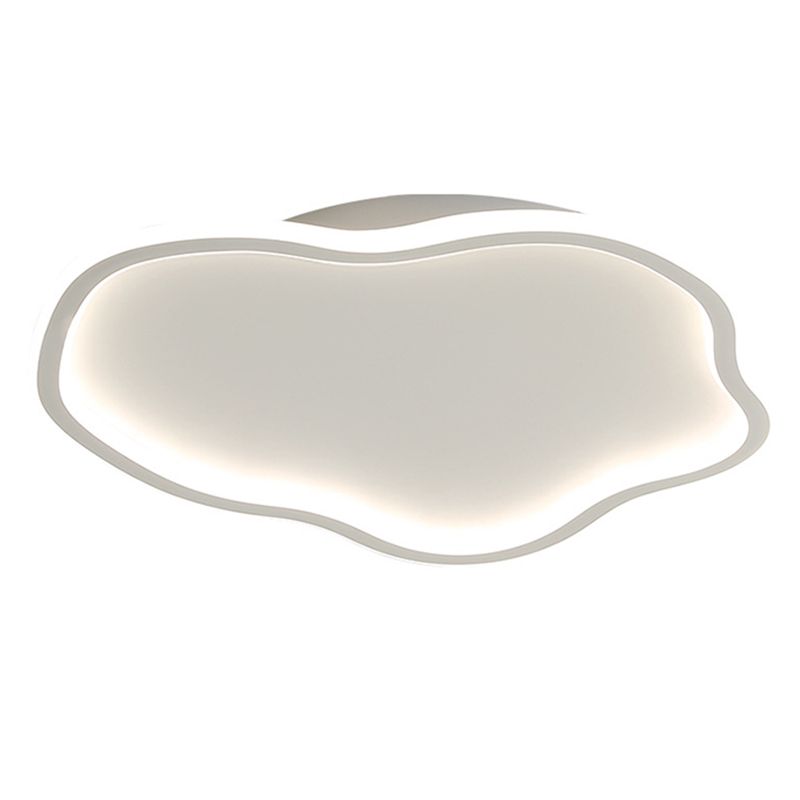 Plafonnier encastré linéaire simple moderne avec protection acrylique