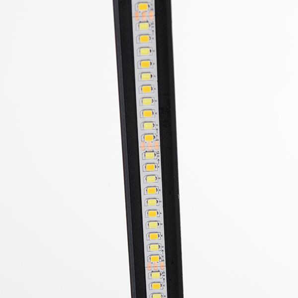 Curved Floor Light Fixtures Modern Style Metal 1 Light Floor Light