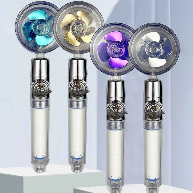 Modern Style Shower Head Wall-mounted Plastic Handheld Shower Head