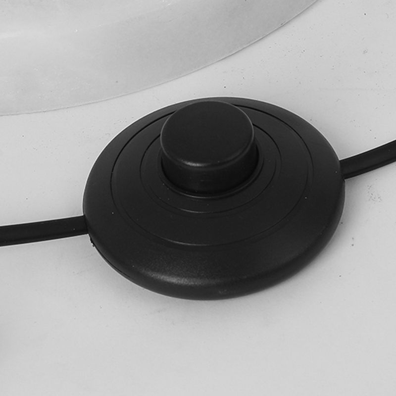 Hedendaags kleurrijke vloerlamp creatief vloerlicht met stofschaduw voor slaapkamer
