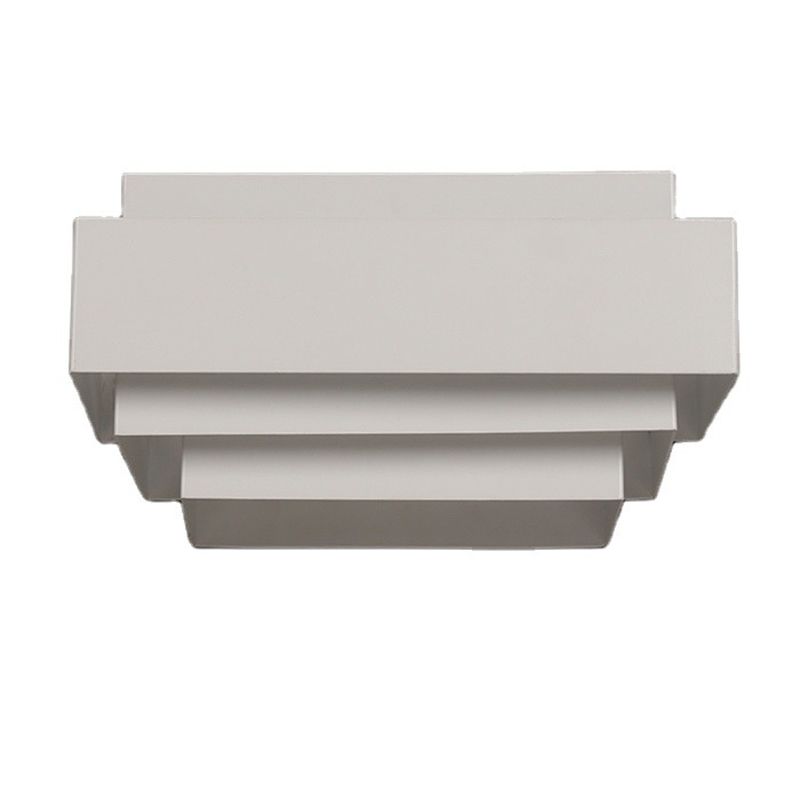 Luces de pared de 2 luces blancas de 2 luces de estilo moderno