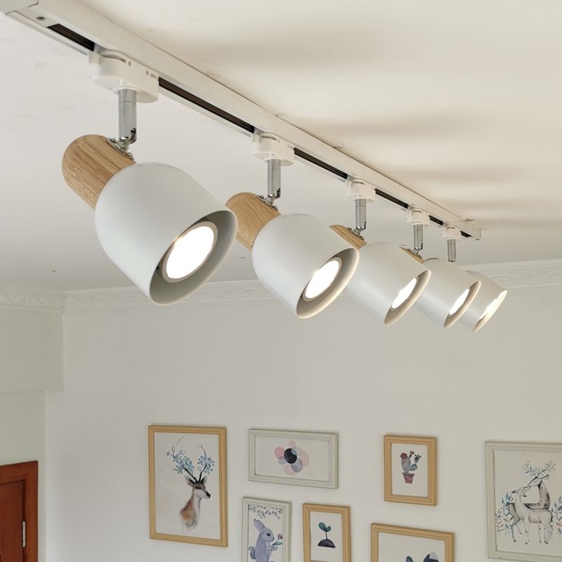 Metal Shaded Ceiling Mounted Light Simplicity Style Ceiling Light Fixture for Living Room