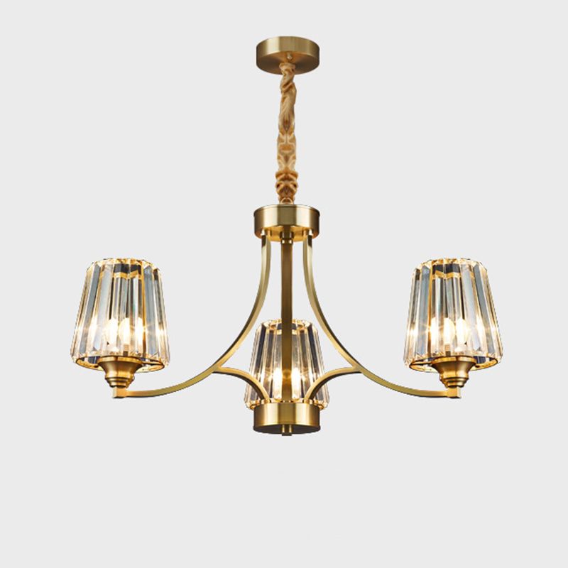 Sputnik Clear Glass Chandelier Pendant Light Industrial Living Room Chandelier Lighting